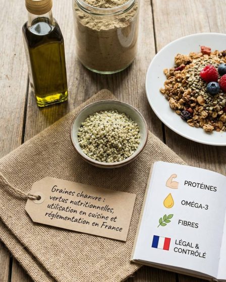 Graines chanvre : vertus nutritionnelles, utilisation en cuisine et réglementation en france