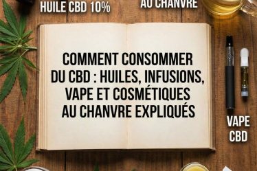 Comment consommer du cbd : huiles, infusions, vape et cosmétiques au chanvre expliqués